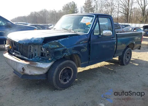1993 Ford F150 из США, поврежденный, VIN 1FTDF15Y0PNA84046